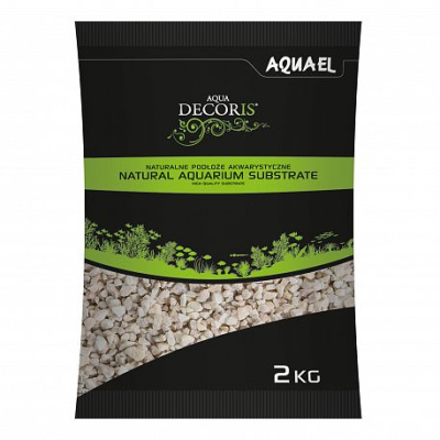 AQUAEL AQUA DECORIS DOLOMITE GRAVEL Грунт для аквариума доломитовый 2 - 4 мм, 2 кг